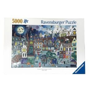 NWOT Ravensburger Fantastic Street Puzzle 5000 Pc Fantasy Large Format